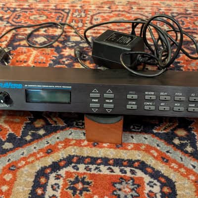 Alesis QuadraVerb 20k Bandwidth Simultaneous Digital Effects Processor 1990s - Black image 5