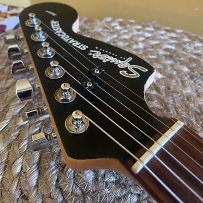 Squier Standard Stratocaster with Rosewood Fretboard 2001 - 2013 - Black Metallic image 2