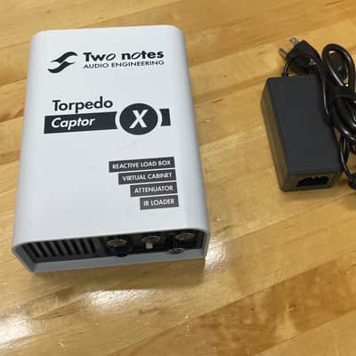 Two Notes Torpedo Captor X 8ohm Stereo Reactive Load Box / Attenuator 2020 - White image 1