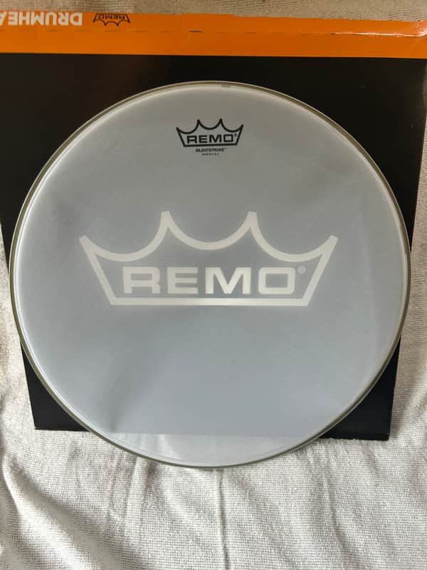 Remo Silentstroke Drum Head 16" 2010s - White image 1