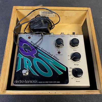 Electro-Harmonix Q-Tron Envelope Filter 1990s - Silver / Black / Teal image 6