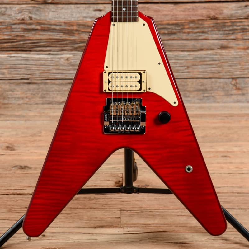 Hamer KK Downing Vector Transparent Red 1980s image 1