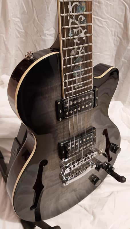 FireFly Aerosonic (FFAC7GY)- New 7 String (Metal) Greyburst image 1