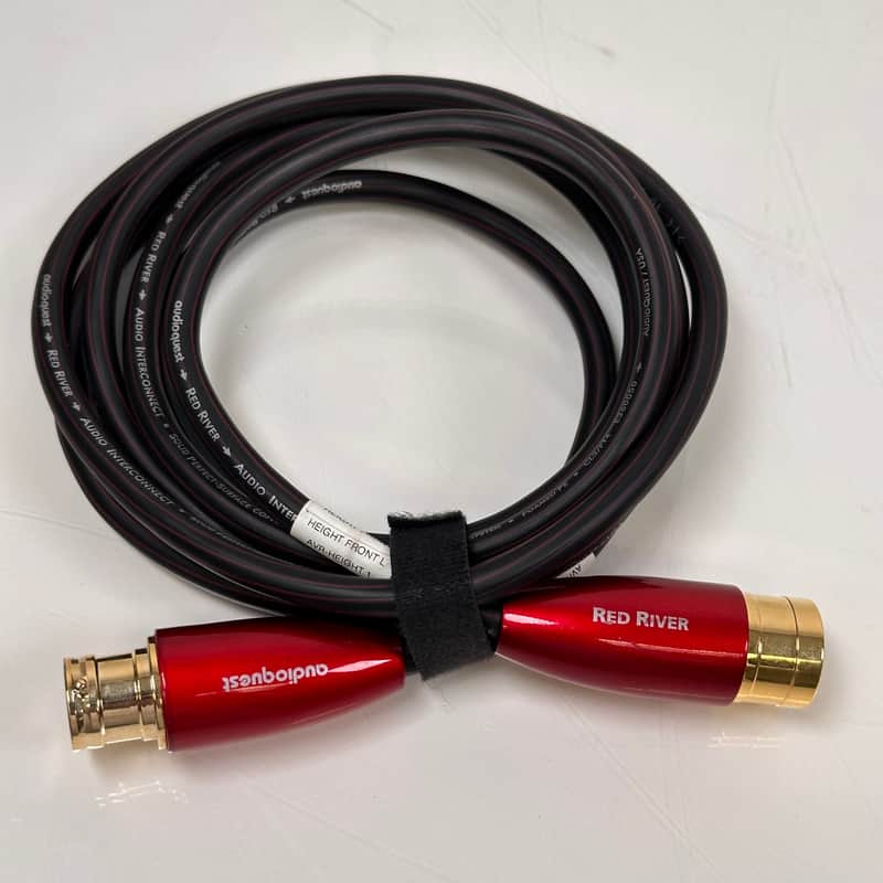AUDIOQUEST CABLE XLR RED RIVER (PAIR