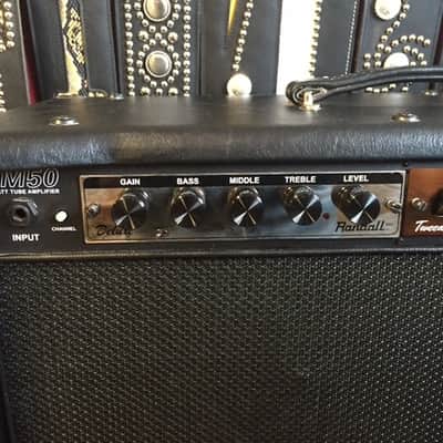 Randall RM50B 2007 Black Combo All Tube Amplifier image 3