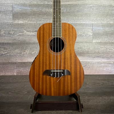 Oscar Schmidt OU52E Acoustic-Electric Baritone Ukulele – Natural Satin – USED image 3