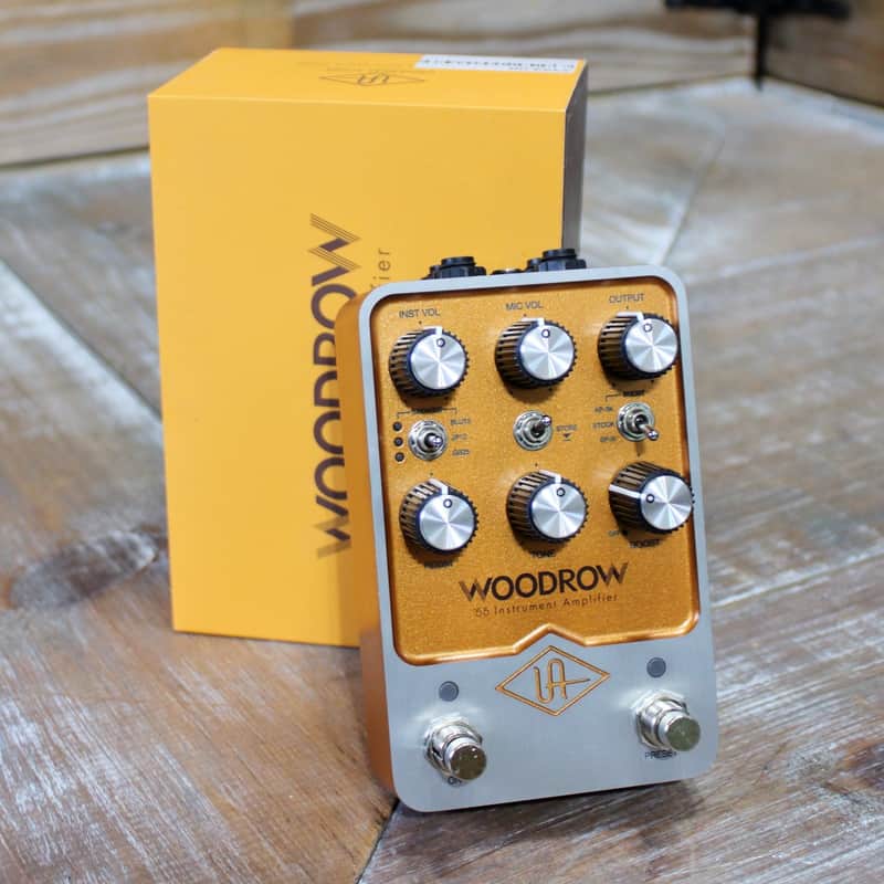 Used Universal Audio Woodrow 55 Instrument Amplifier Effect Pedal with Box image 1