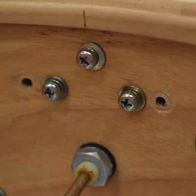 Vintage 70's Tama Re-Ring Superstar 9606 KG 6.5 x 14 King Beat Birch Snare Drum in Natural Maple Finish image 9
