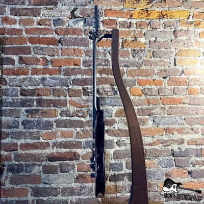Alvarez Villain Electric Guitar w/ Modulus Graphite Neck & Fender TSA HSC (1980s - Black) image 8