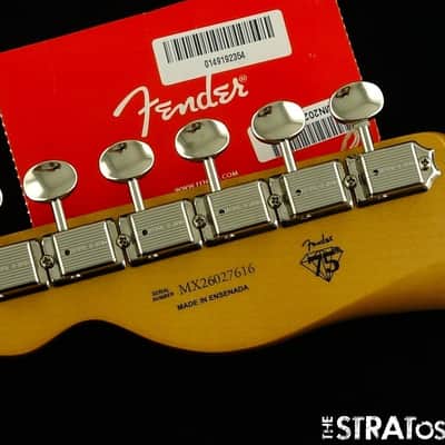 Fender Vintera III Late 50s Telecaster Tele NECK w/ TUNERS, Late 50s image 6