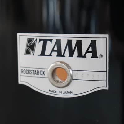 Tama RockStar DX 4pc Drum Kit Set 22/16/13/12" Black MIJ image 11