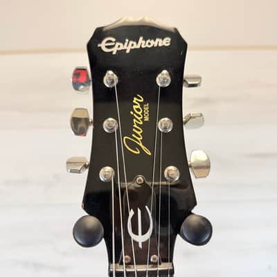 Epiphone Les Paul Junior Electric Guitar Cherry Red Bolt-On Humbucker 2010 - Cherry Red image 5