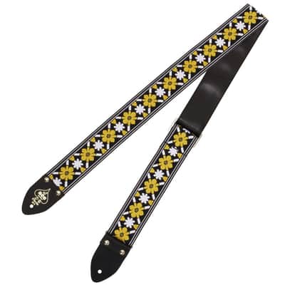 D'Andrea ACE 5 Vintage Reissue Rooftop Adjustable 2" Wide Guitar Strap image 4