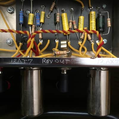 Uncle Spot hardwired Fender Reverb Unit NOS 6K6 - Made in the USA image 8