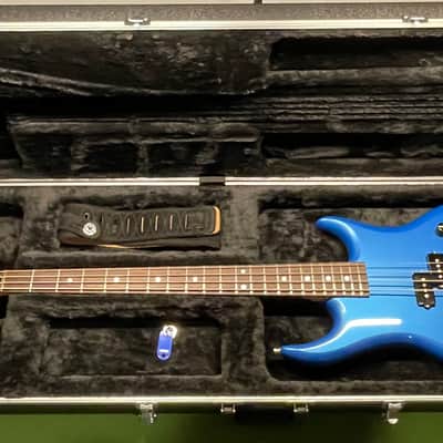 1983 Vantage (Matsumoku) MIJ X-88 Bass - fully restored in custom Lake Placid Blue w/HSC image 3