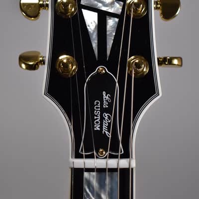 2025 Gibson Custom Les Paul Custom Lefty Left-Handed | Gloss Ebony w/OHSC image 5