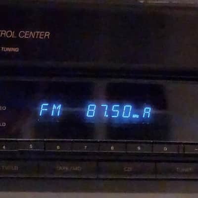 Sony Vintage Sony Model STR-615 Audio Video Control Center AM/FM Receiver Surround 90s  - Black metal image 2