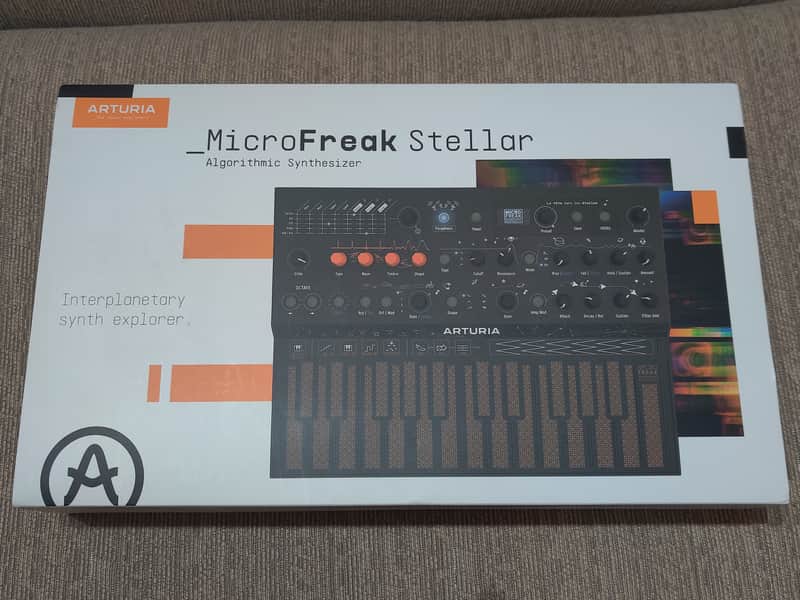Arturia MicroFreak Stellar 25-Key Algorithmic Synthesizer 2023 - Present - Black image 1