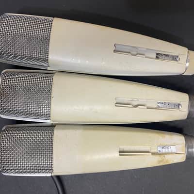SENNHEISER MD 421 Mics. image 2