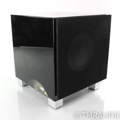 REL T/9i 10" Powered Subwoofer; T9i; Piano Black image 2