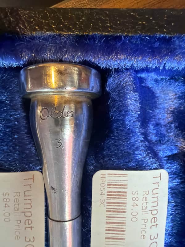 Olds Trumpet 3C Mouthpiece Vintage  - Silver image 1