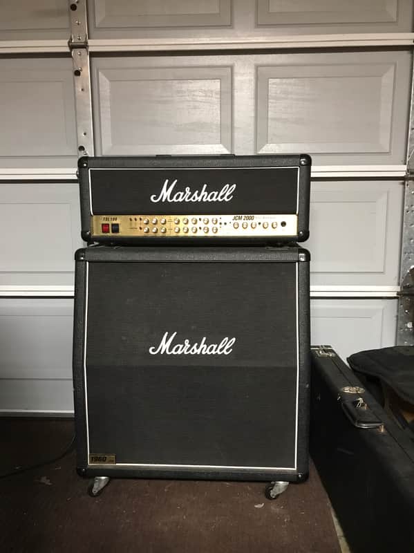 Marshall JCM 200 TSL 100 Head and 1960A lead 4x12 cabinet image 1
