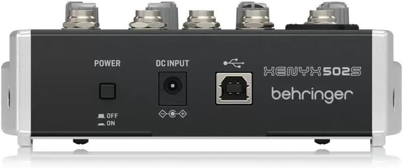 Behringer Xenyx 502S 5-Channel Analog Streaming Mixer image 1