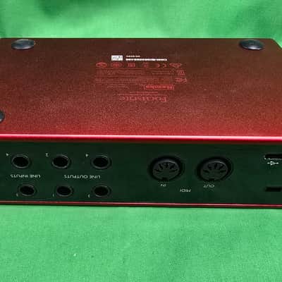 Focusrite Scarlett 4i4 3rd Gen USB Audio Interface - Red / Black Tested image 2