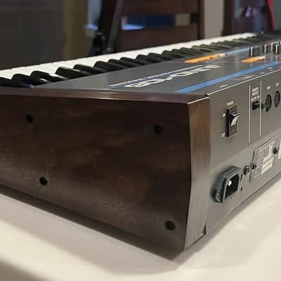 Roland Juno-106 Synthesizer Walnut Replacement Sides image 2