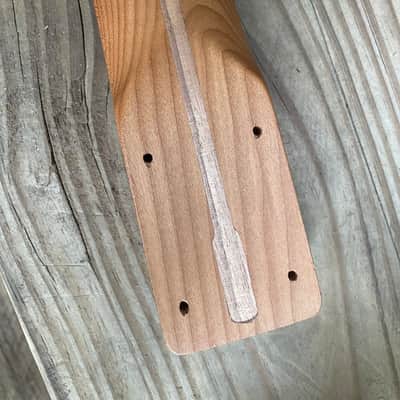Musikraft Roasted Maple Telecaster Neck TUSQ Nut Project Tele image 4