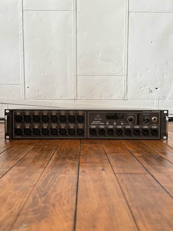 Behringer S16 Digital Snake IO Box 16-Input 8-Output 2015 - Present - Black image 1