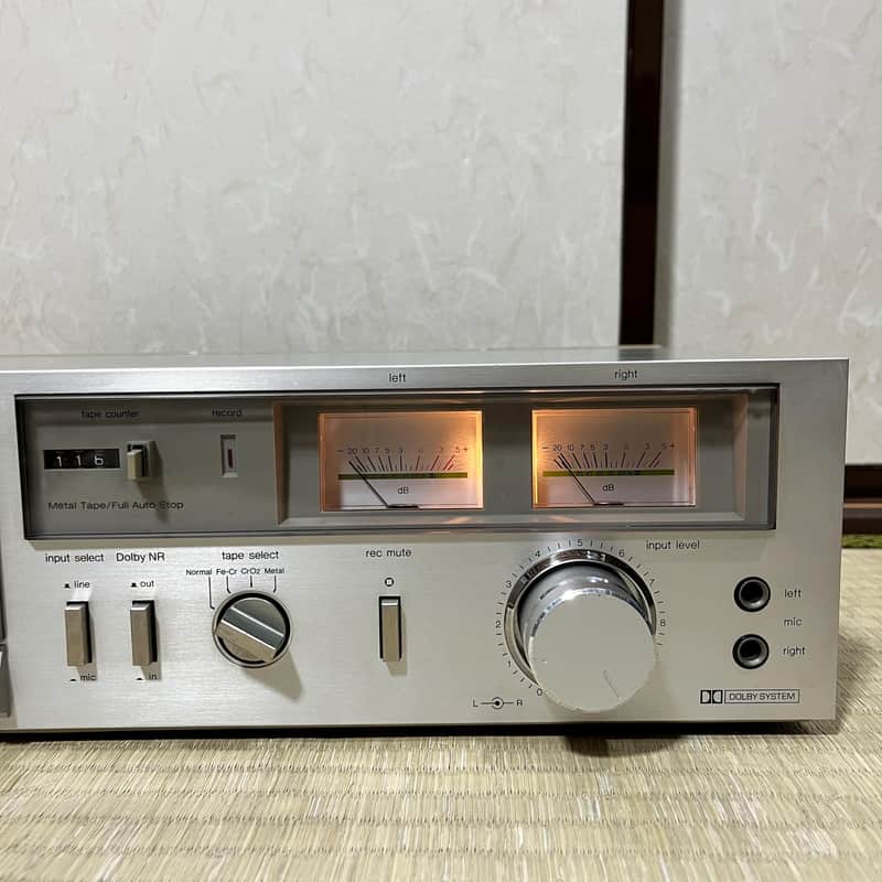 JDM Technics RS-M13 MK2 Stereo Cassette Deck — Fully Working