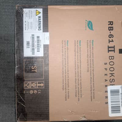NIB Klipsch RB-61 II 2018 - Black Ash woodgrain vinyl image 2