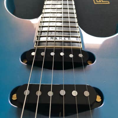 Kramer Stagemaster Deluxe 1987 Blue American image 8