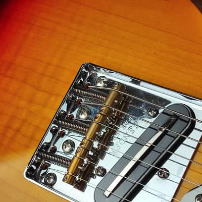 MyDream Partcaster Custom Built - Thinline Sunburst Freeway Charlie Christian image 11