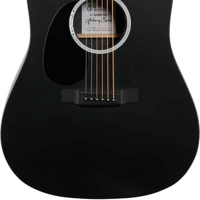 Martin DX Johnny Cash Acoustic Guitar, Left-Handed image 2