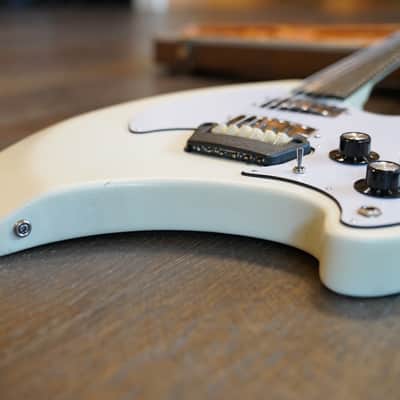 1970's Ovation Breadwinner Electric Guitar White + OHSC image 12