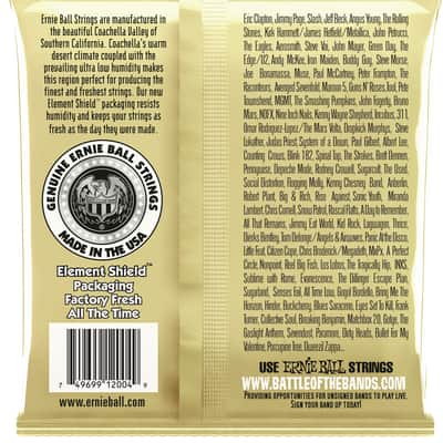 ERNIE BALL 2004 Earthwood Bronze Light 011-052 Saiten für Westerngitarre image 2