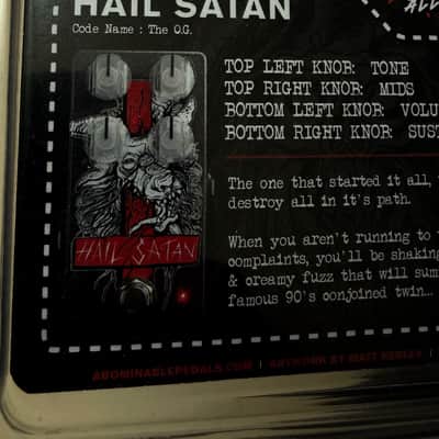 Abominable Electronics Hail Satan Mini Distortion image 2