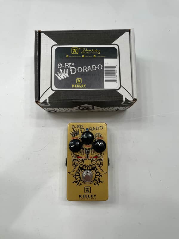 Keeley Electronics El Rey Dorado Overdrive Guitar Effect Pedal + Original Box image 1