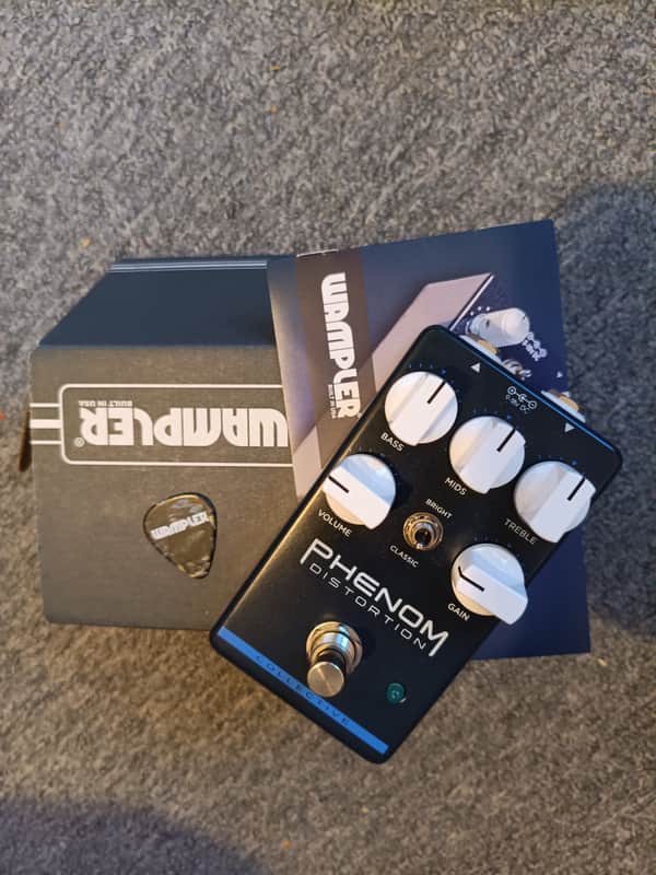 Wampler Phenom Distortion 2022 - Present - Navy image 1