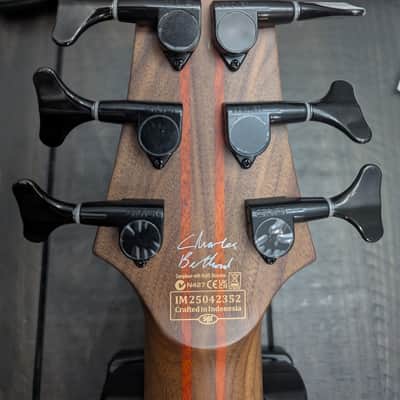Schecter Charles Berthoud CB-6 Signature - 6-String Bass - Natural Satin - EMG Active image 14