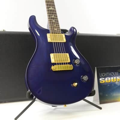 2013 Paul Reed Smith McCarty Korina Guitar - Blue w/OHSC Brazilian Rosewood image 3