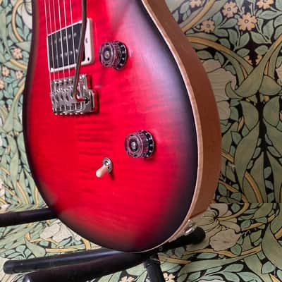 Paul Reed Smith CE-24 Satin Nitro Scarlet Sunburst 2017 image 5