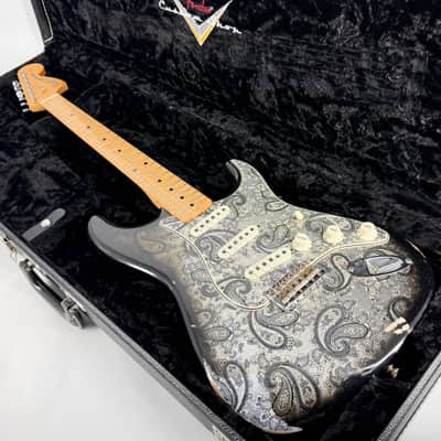 2018 Fender Custom Shop Limited Edition ’68 Stratocaster Relic - Black Paisley - Trades image 1