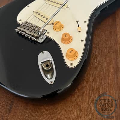 Greco Stratocaster Guitar, Black, MIJ, 1977, Super Sounds, SE450 image 5