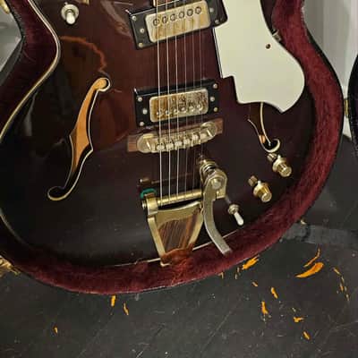 Silvertone 1475 1960s - Burgundy image 2