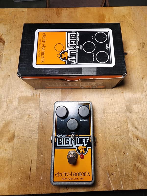 Electro-Harmonix Op Amp Big Muff Pi Reissue 2017 - Present - Black/Orange