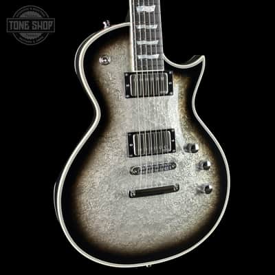 ESP Original Series Eclipse Custom Silver Liquid Metal Burst w/case E5231252 image 4