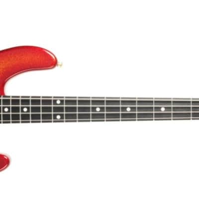 Ernie Ball Music Man StingRay 4 H Special, Cherry Punch / Ebony image 8